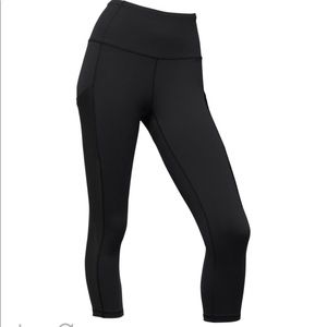 Women motivation high-rise pocket crop